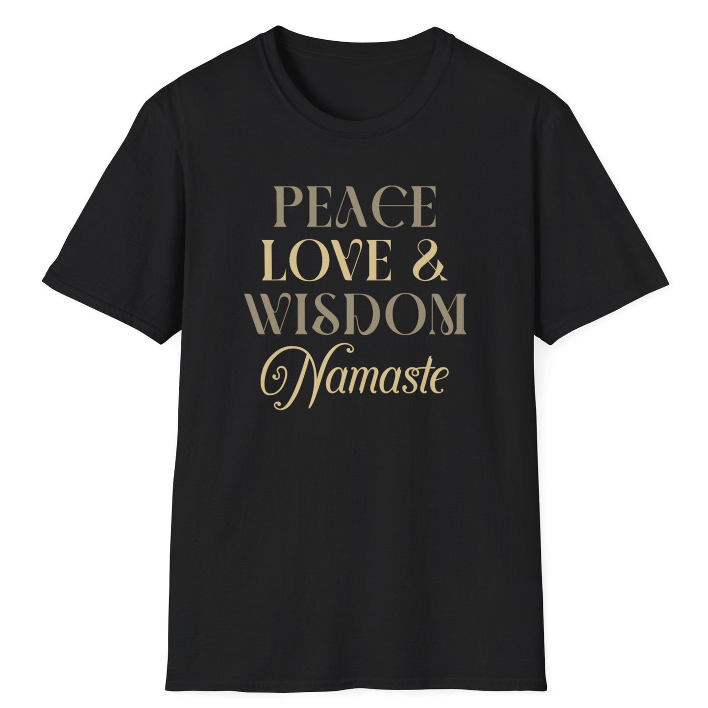 Peace Love Wisdom T-Shirt
