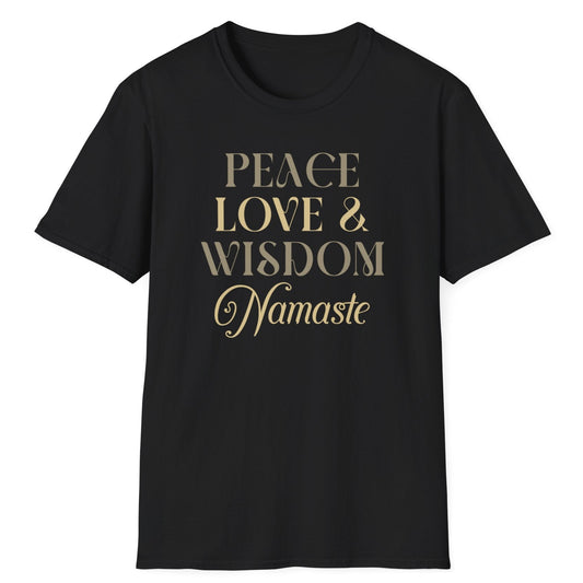 Peace Love Wisdom T-Shirt