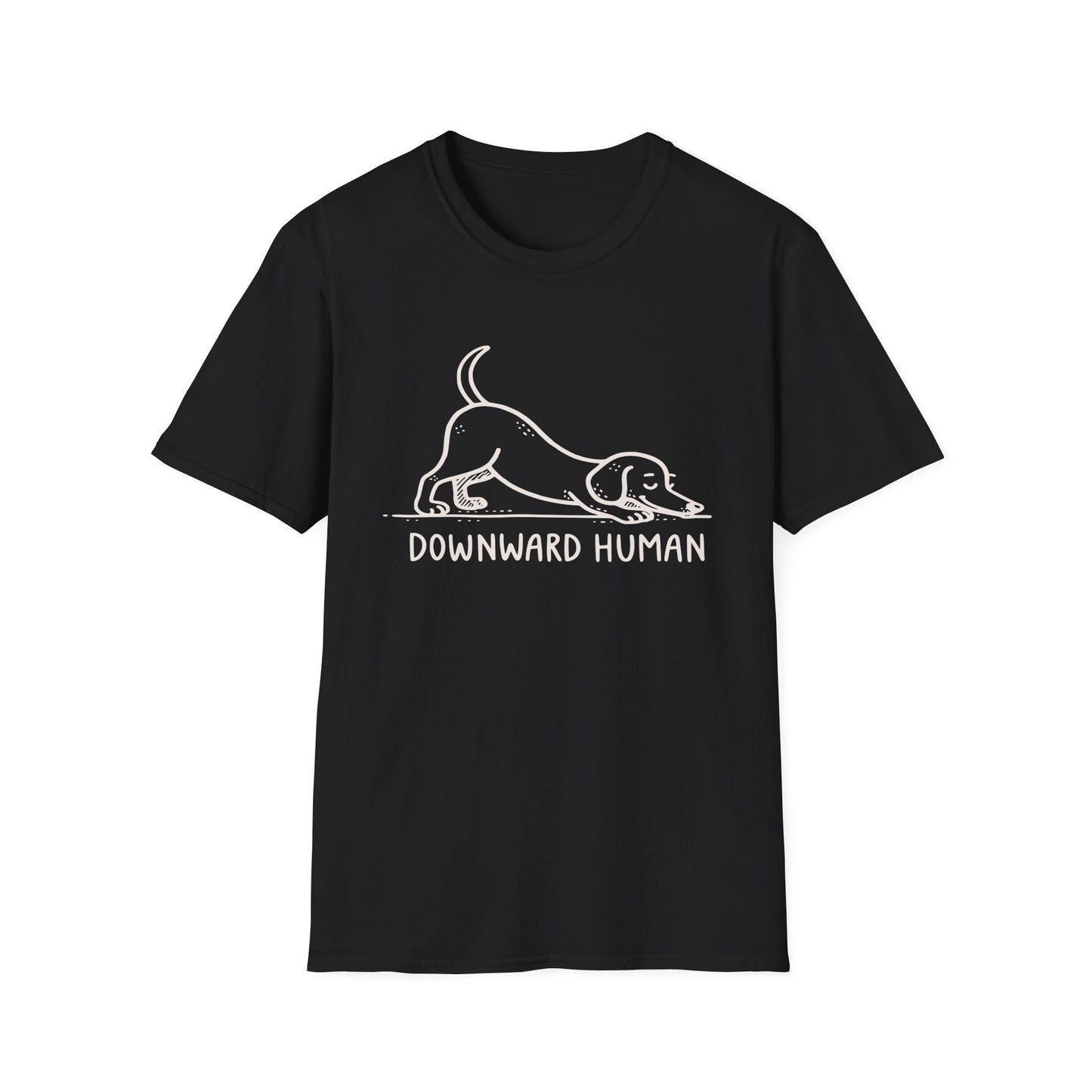 Downward Human T-Shirt