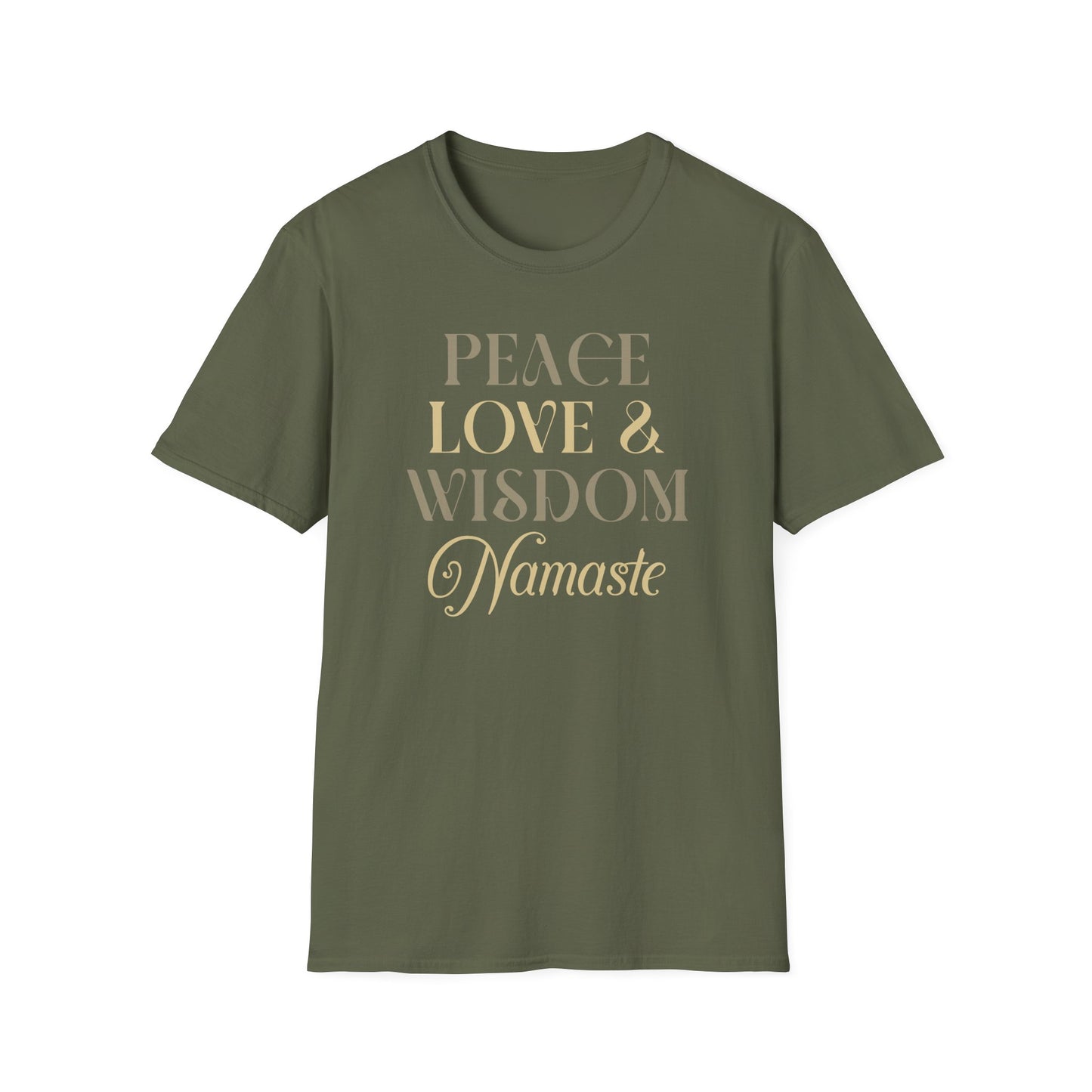 Peace Love Wisdom T-Shirt