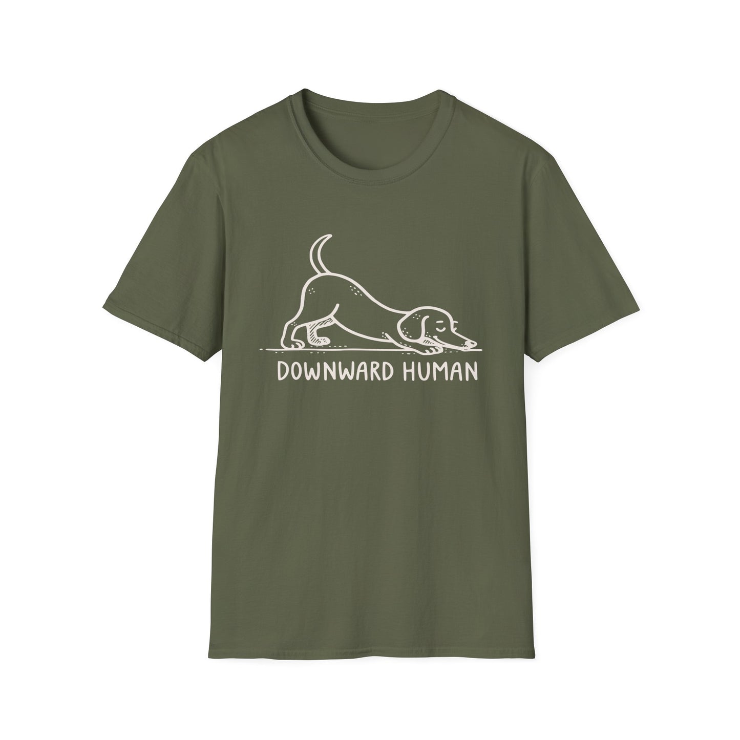 Downward Human T-Shirt